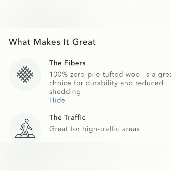 Anthropologie Tufted Caro Rug 2 x 3 NWT - Picture 5 of 8